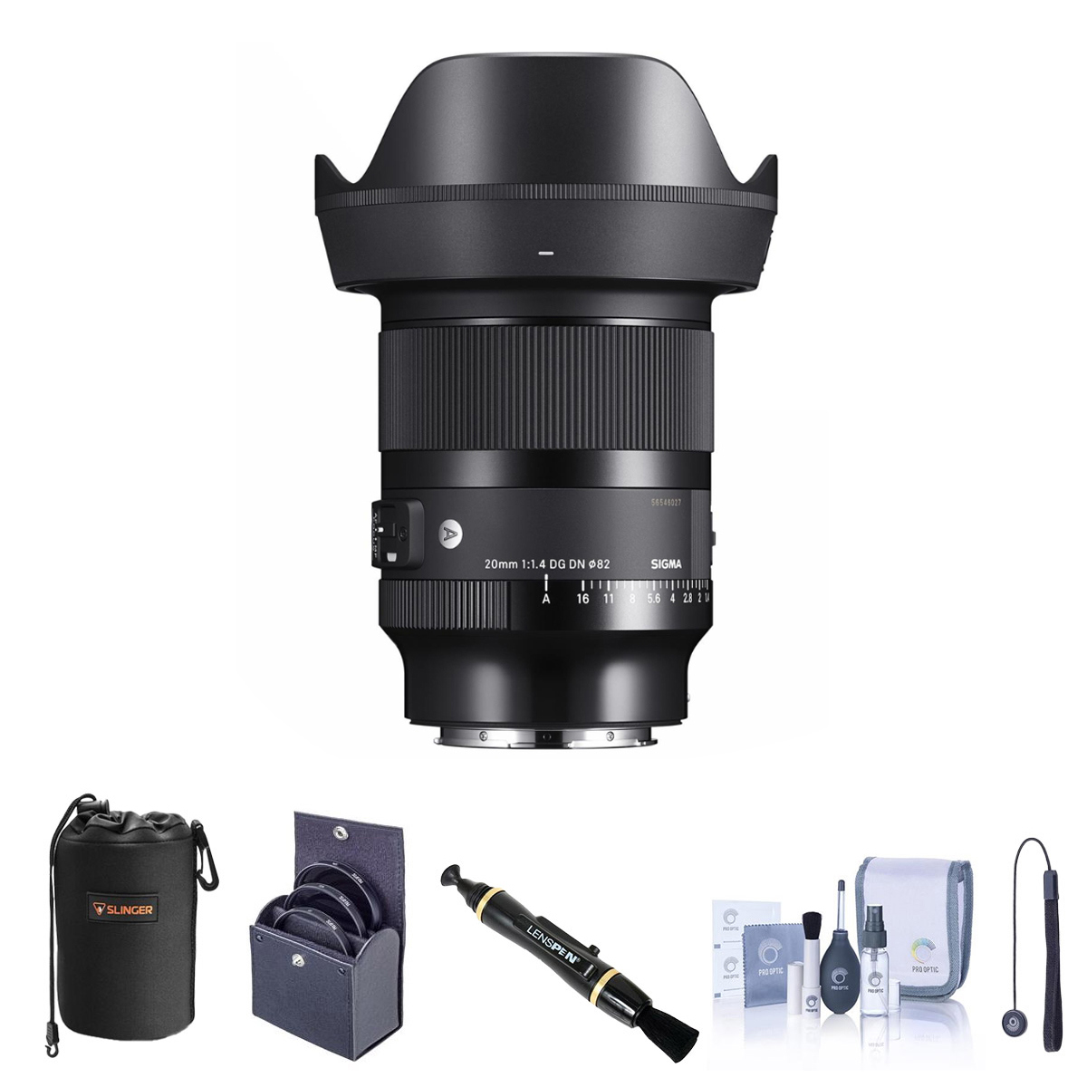 

Sigma 23mm f/1.4 DC DN Contemporary Lens for L Mount with Essential Kit