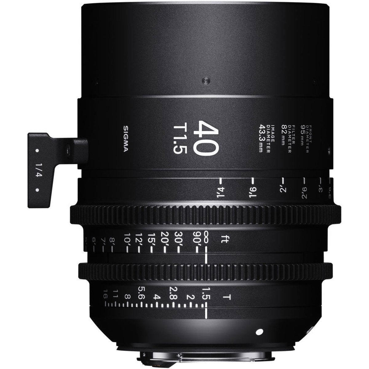 

Sigma 40mm T1.5 FF High-Speed Prime Lens for Canon EF, Meter