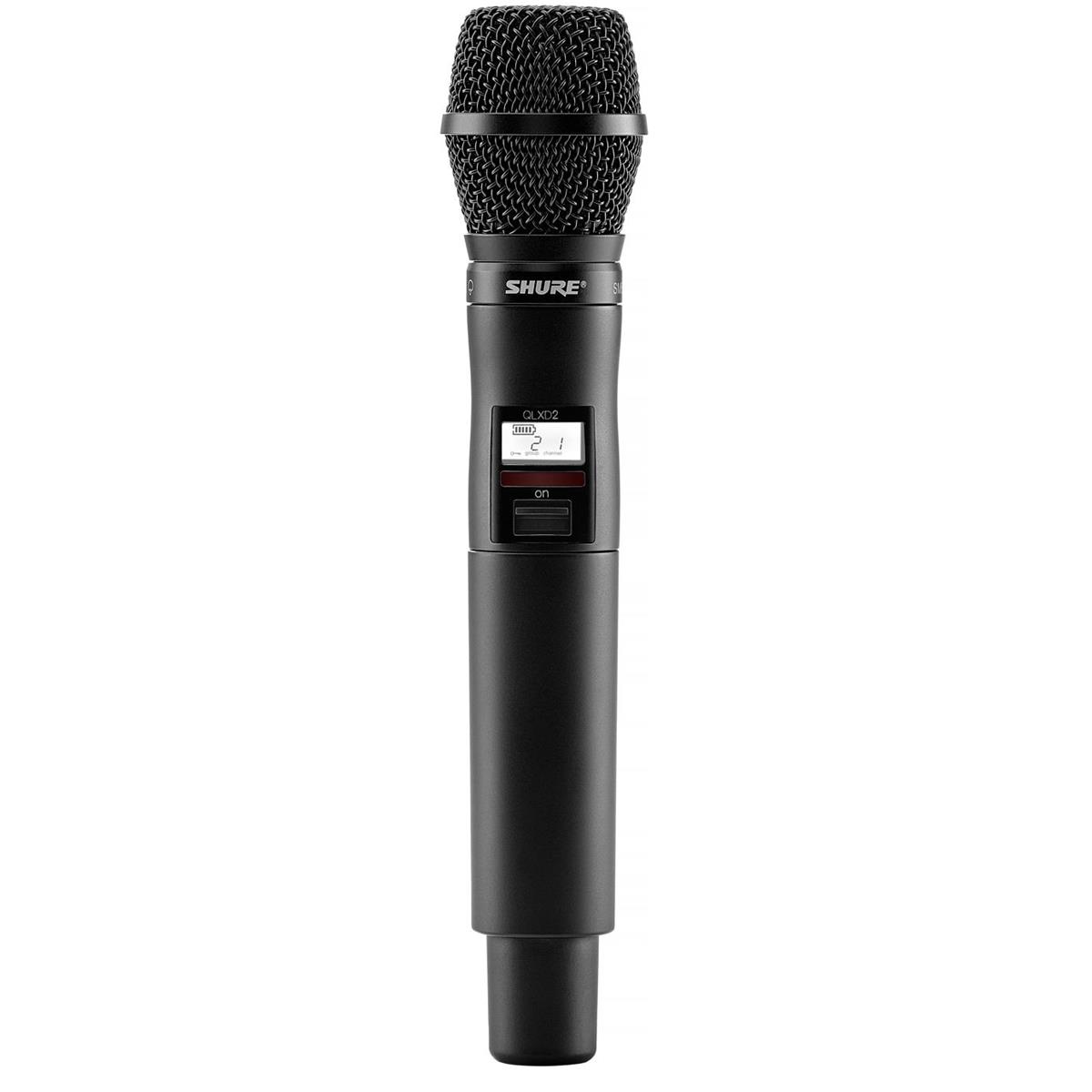 

Shure QLXD2 Wireless Handheld Transmitter, SM87 Mic Capsule, J50A: 572 - 616MHz