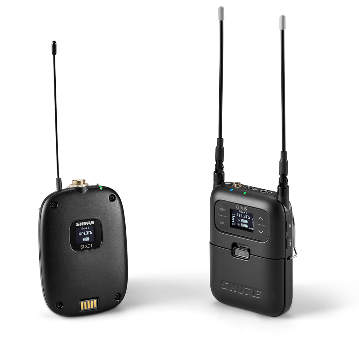 

Shure SLXD15 Portable Digital Wireless System J52: 558-616MHz