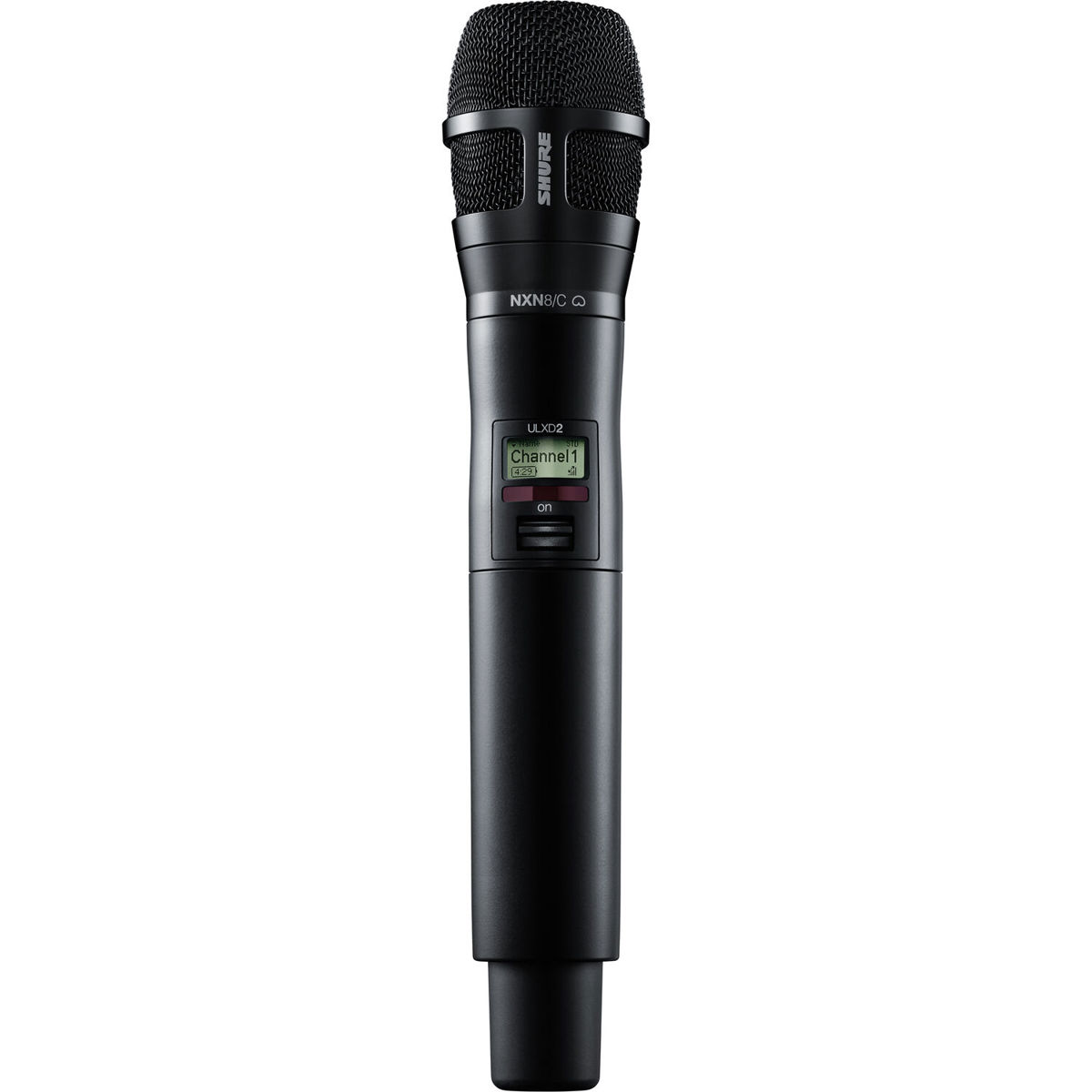 

Shure ULXD2/N8 Digital Wireless Handheld Transmitter with N8 Microphone Capsule Black H50: 534-598MHz Cardioid