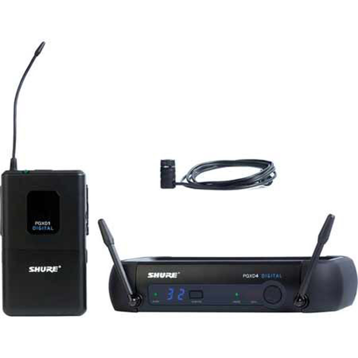 

Shure PGXD14/85 Digital Wireless Lavalier System