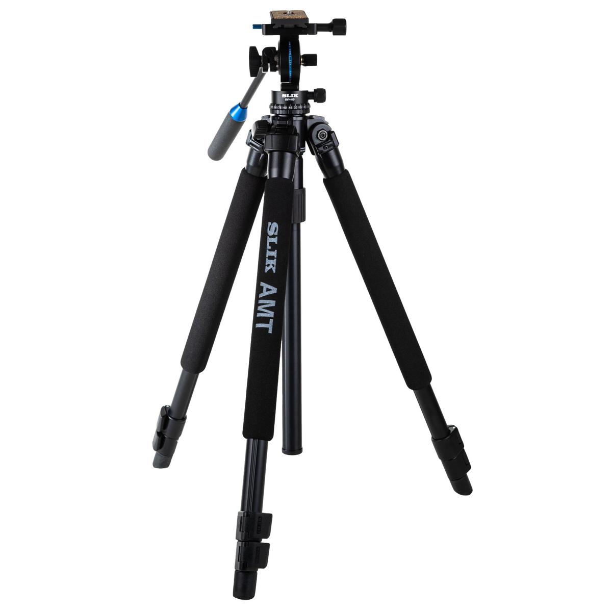 

Slik PRO 330SVH 3-Section Aluminum Video Tripod with SVH-501 Video Head