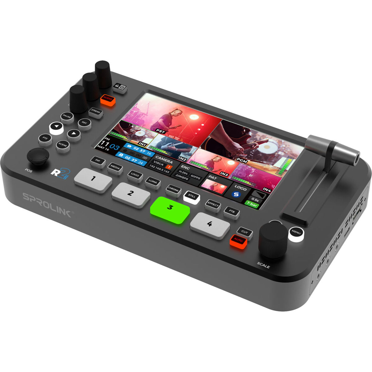 

Sprolink NeoLIVE R2 Plus Video Mixer Switcher with 5.5" LCD Touch Screen