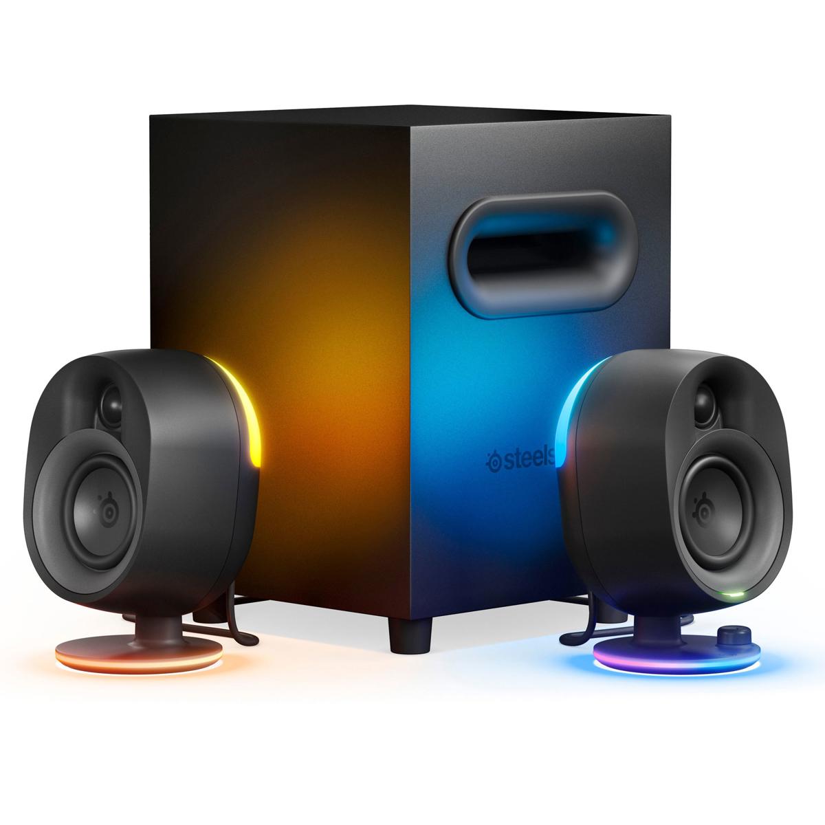 

SteelSeries Arena 7 2.1 USB 2-Way RGB Gaming Speaker System with 6.5" Subwoofer