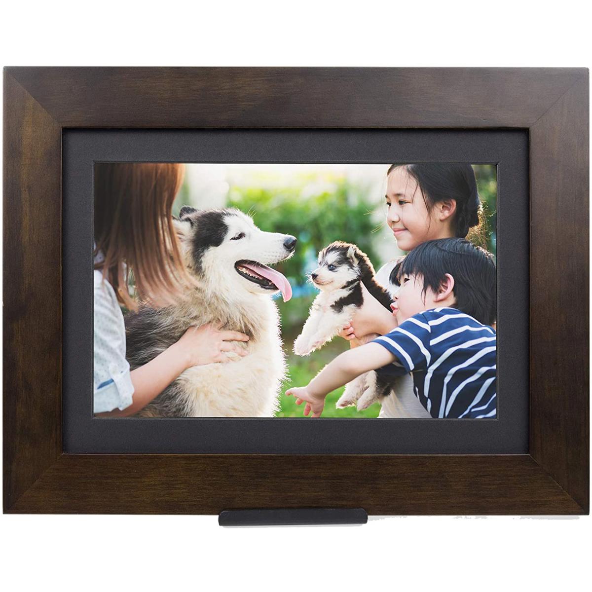 

SimplySmartHome SimplySmart Home 10" FHD PhotoShare Friends & Family Smart Frame, Dark Espresso