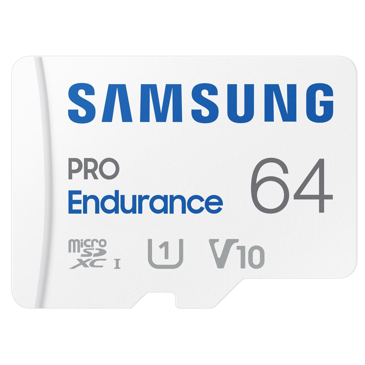 

Samsung PRO Endurance 64GB UHS-I microSDXC Memory Card