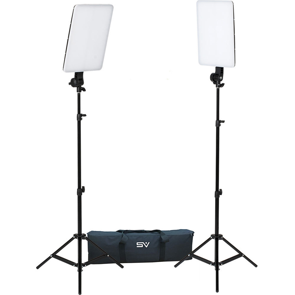 

Smith-Victor SlimPanel 2-Light Kit w/2x SlimPanel Light, 4 Batteries, 2 Chargers