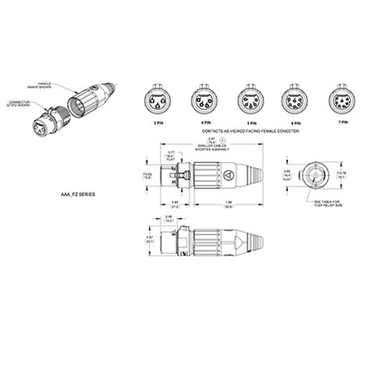 

Switchcraft 5-Pin XLR Female Cable Mount Connector, Silver Pins / Nickel Metal