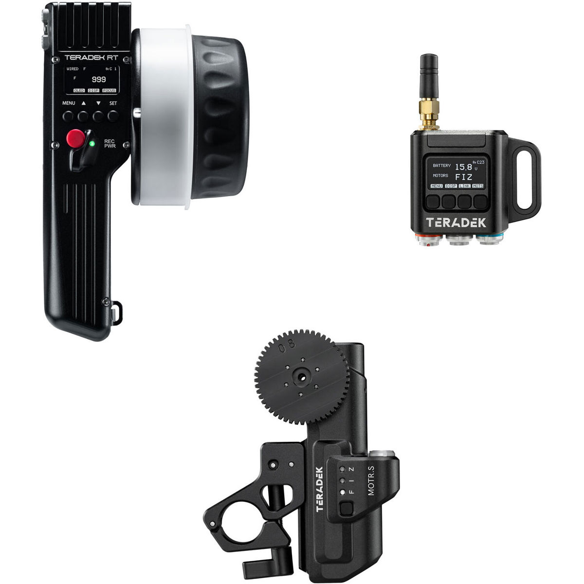 

Teradek RT Single-Channel Wireless Lens Control Kit with MOTR.S Lens Motor