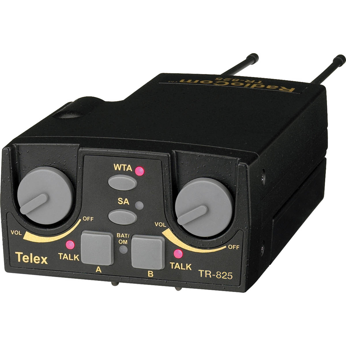 

Telex TR-825 2-CH Binaural Beltpack Transceiver with A4M Jack, C3: 554-572MHz