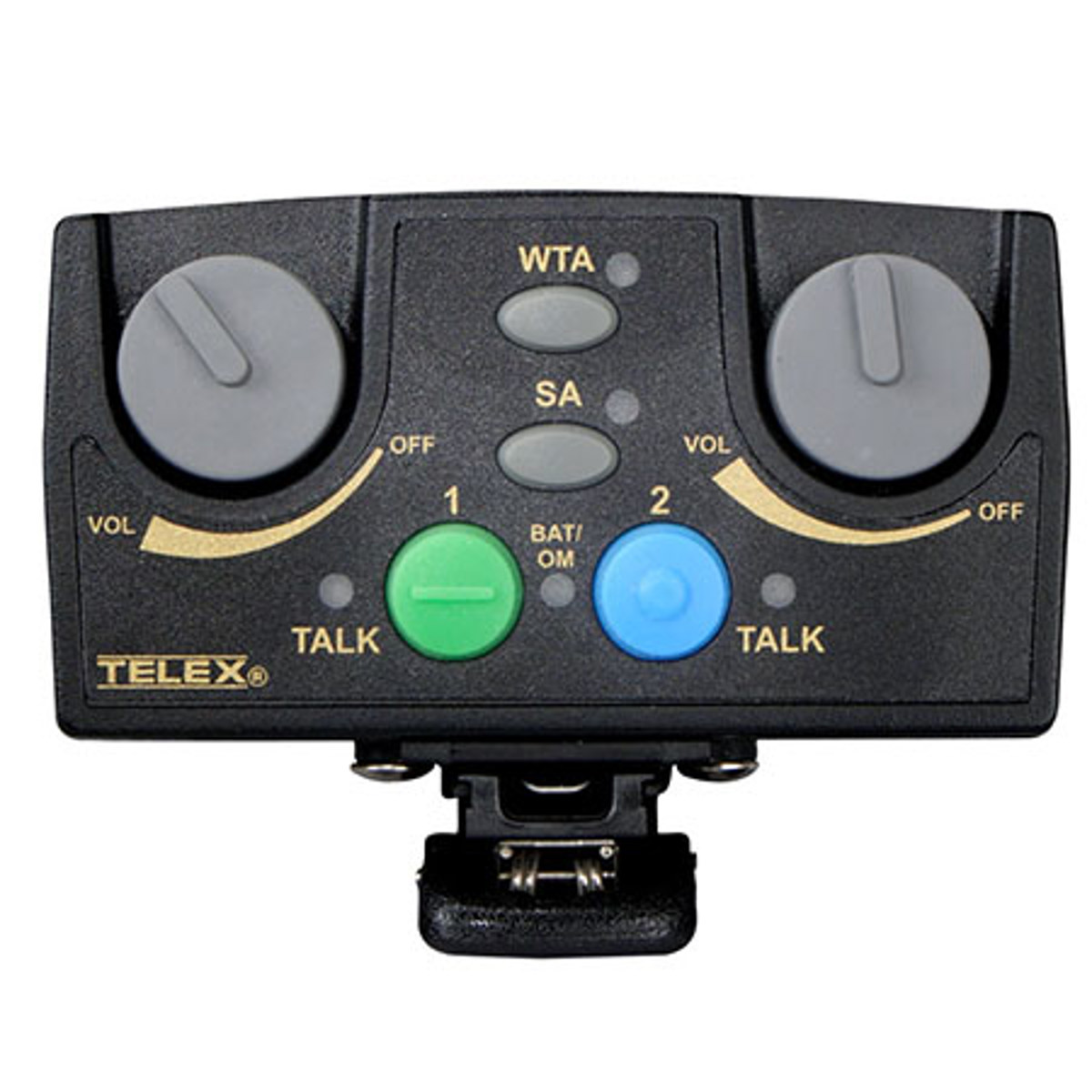 

Telex RTS TR-82N UHF Two-Channel Beltpack Transceiver, A4M Headset Jack, A3 Band