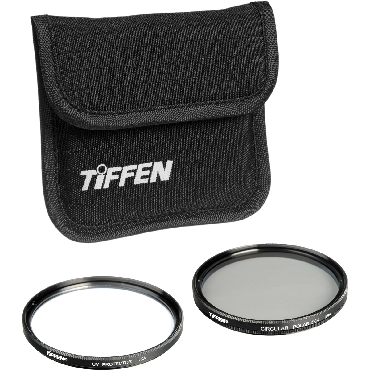 

Tiffen Photo Twin Pack Filter Kit (UV and Circular Polarizer) 62mm