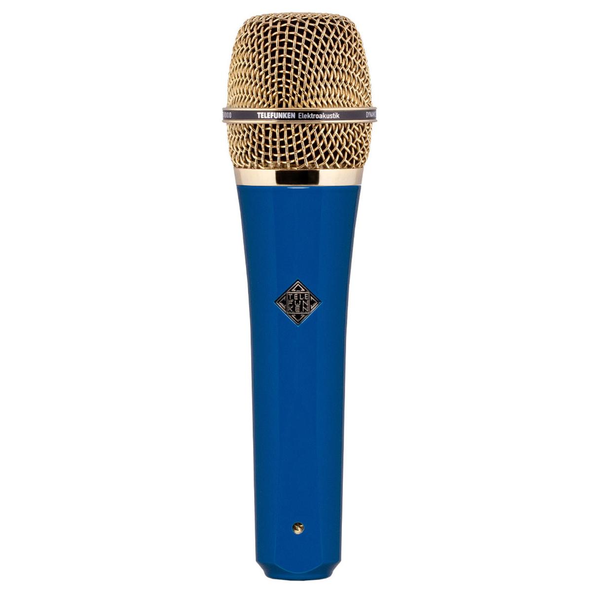 

Telefunken M81 Handheld Supercardioid Universal Dynamic Mic, Blue & Gold