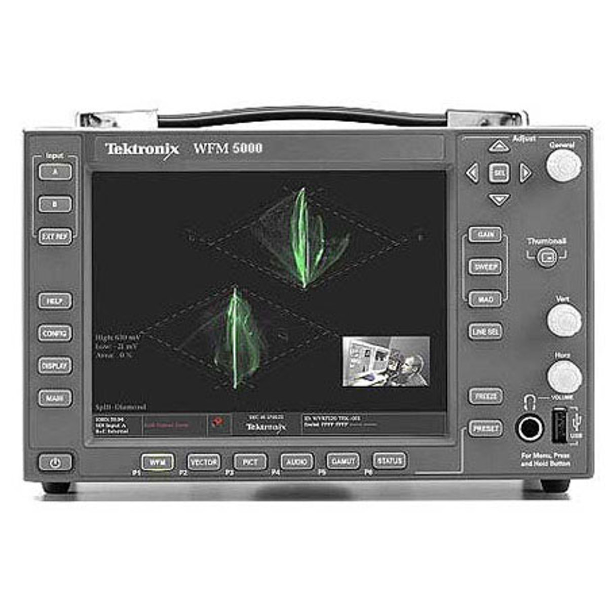 

Tektronix WFM5000 HD/SD-SDI Waveform Monitor