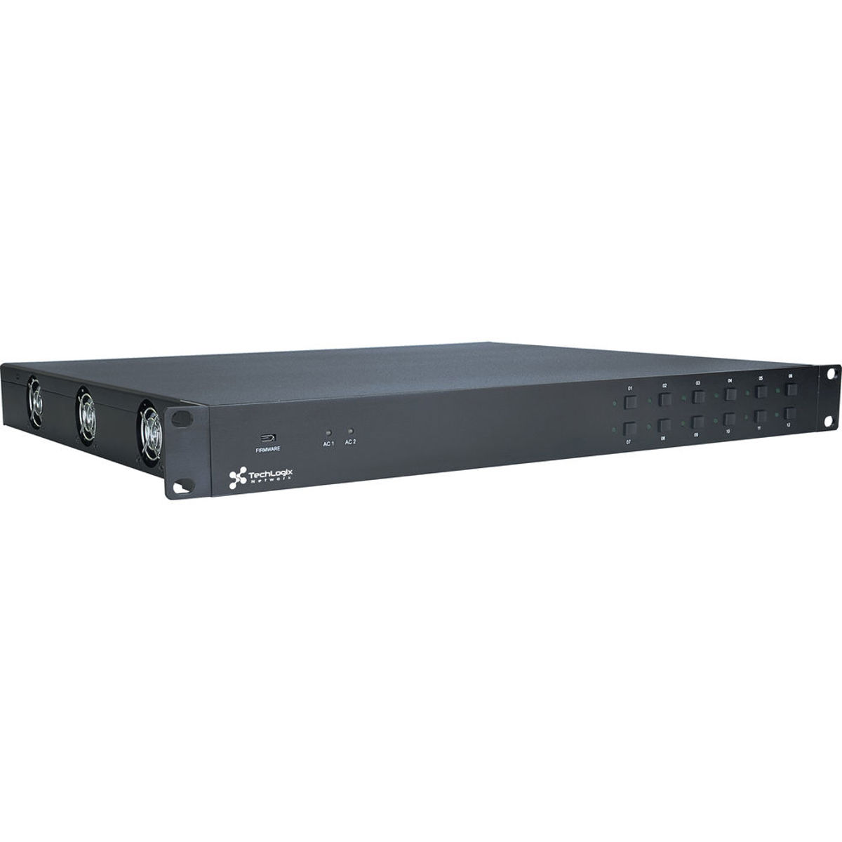 

TechLogix TL-RKPS-01 12-Port Rack-Mount Power Hub