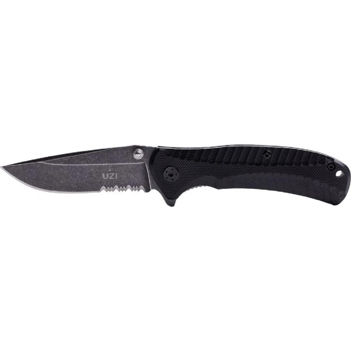 

UZI 8" EVN Stone Wash I Knife, Gray/Black