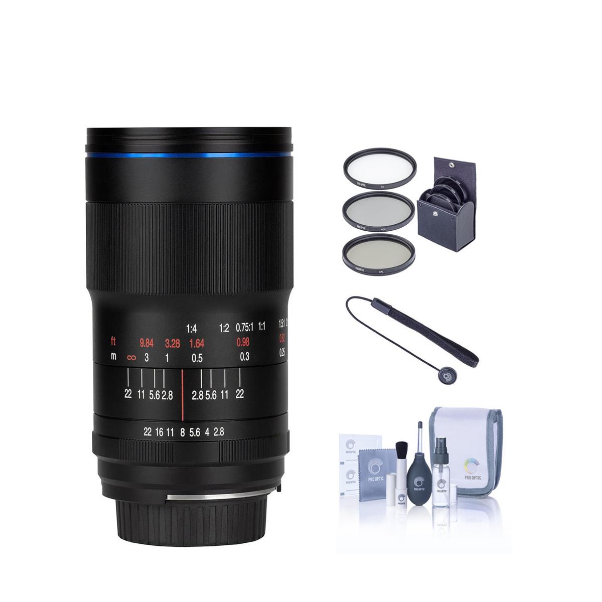 

Venus Laowa 100mm f/2.8 2X Ultra Macro APO Lens for Sony E with Accessories Kit