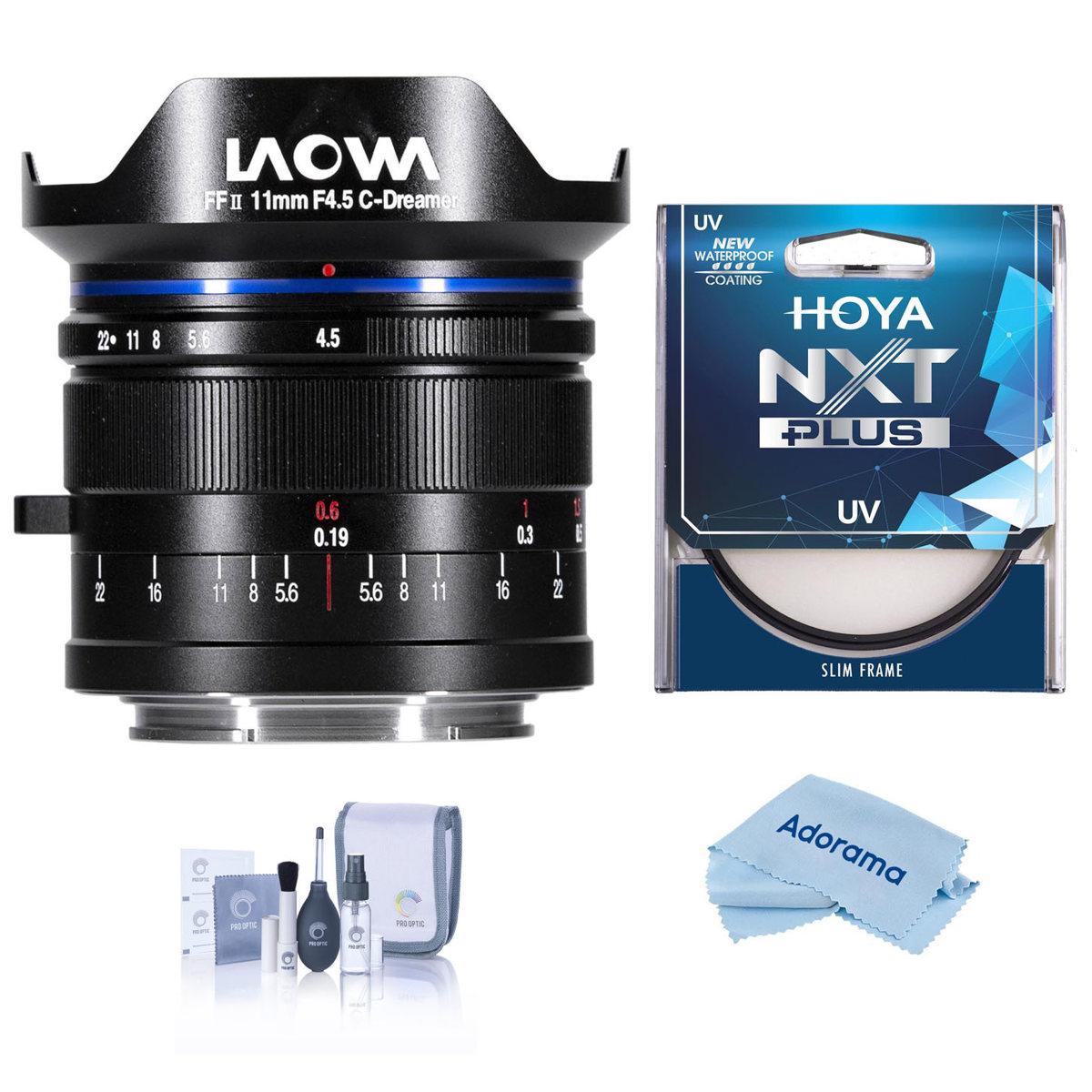 

Venus Laowa 11mm f/4.5 FF RL Lens for Canon RF with Hoya NXT Plus 62mm UV Filter