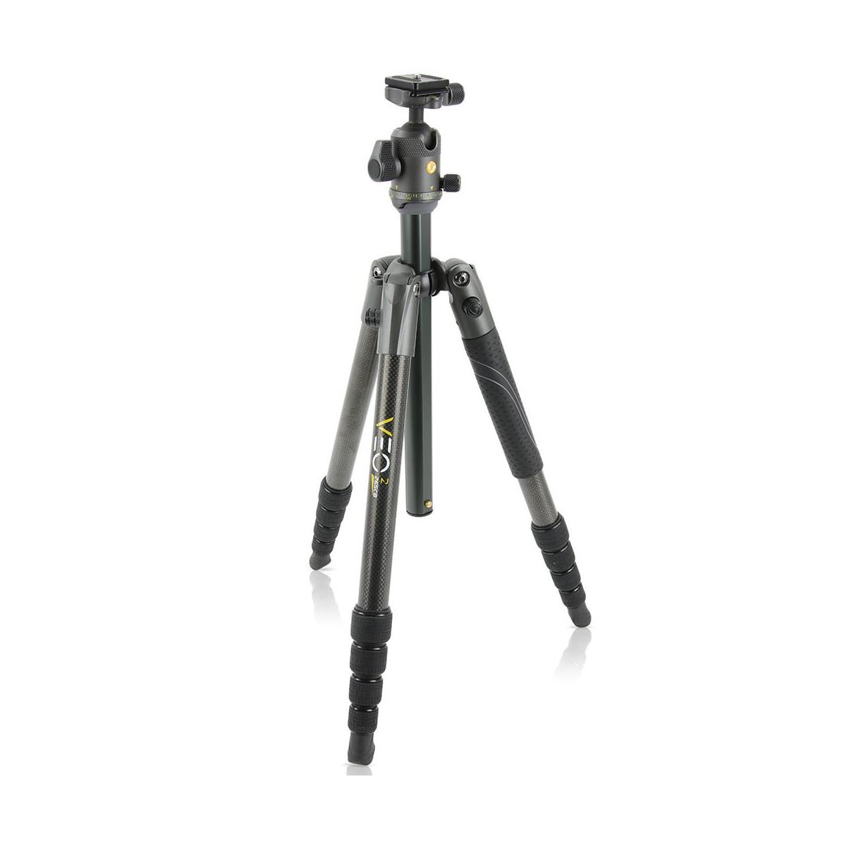 

Vanguard VEO 2 265CB 5-Section Carbon Fiber Tripod with BH-50 Ball Head, Gray