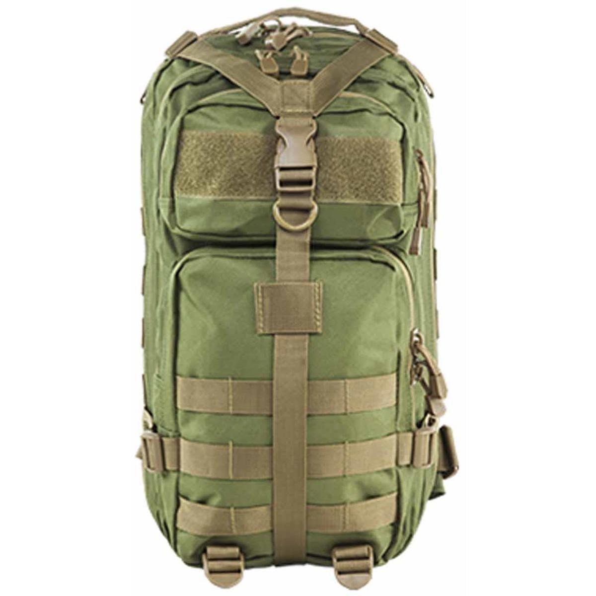 

NcSTAR Vism Small Backpack, Green with Tan Trim