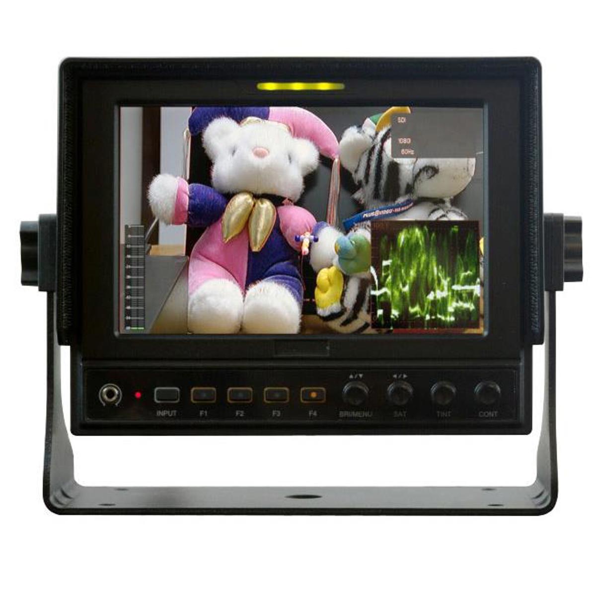 

ViewZ VZ-070FM-E 7" HD 3G-SDI Field LCD Monitor with Built-In Speaker, 1280x800