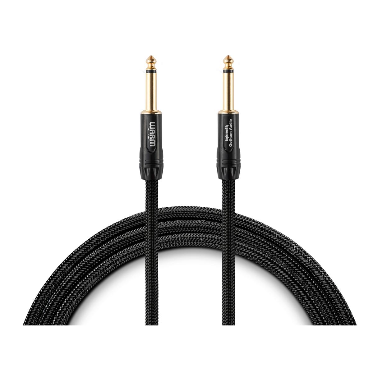 

Warm Audio Premier Series Instrument Cable for Guitar, 25', Black