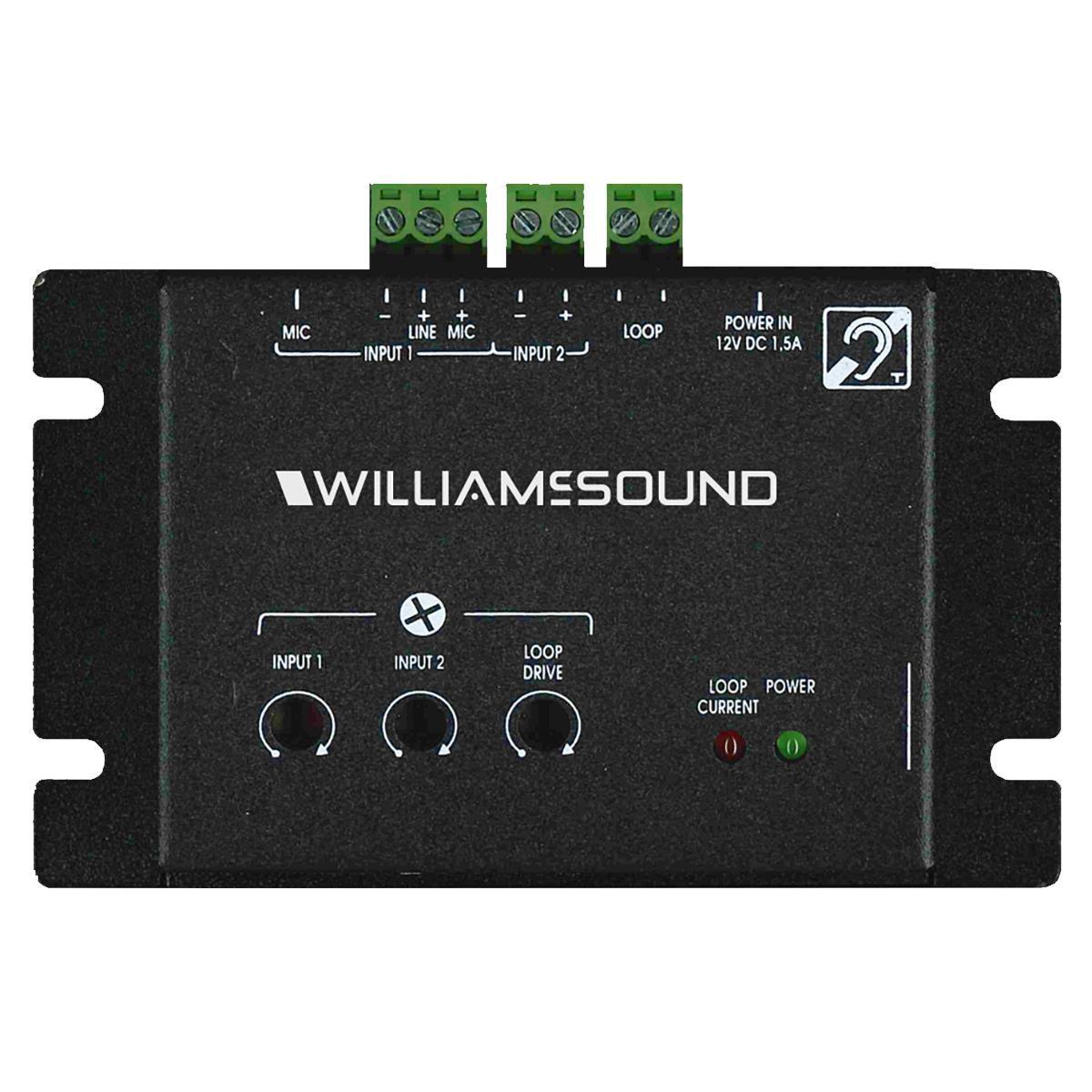 

Williams Sound DL102 Counter Loop Amplifier with MIC 103 Microphone