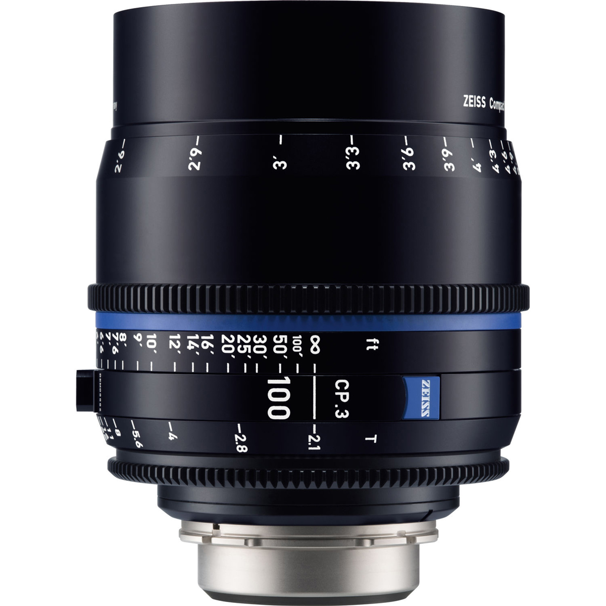 

Zeiss CP.3 100mm T2.1 Compact Prime Cine Lens for Canon EF, Feet