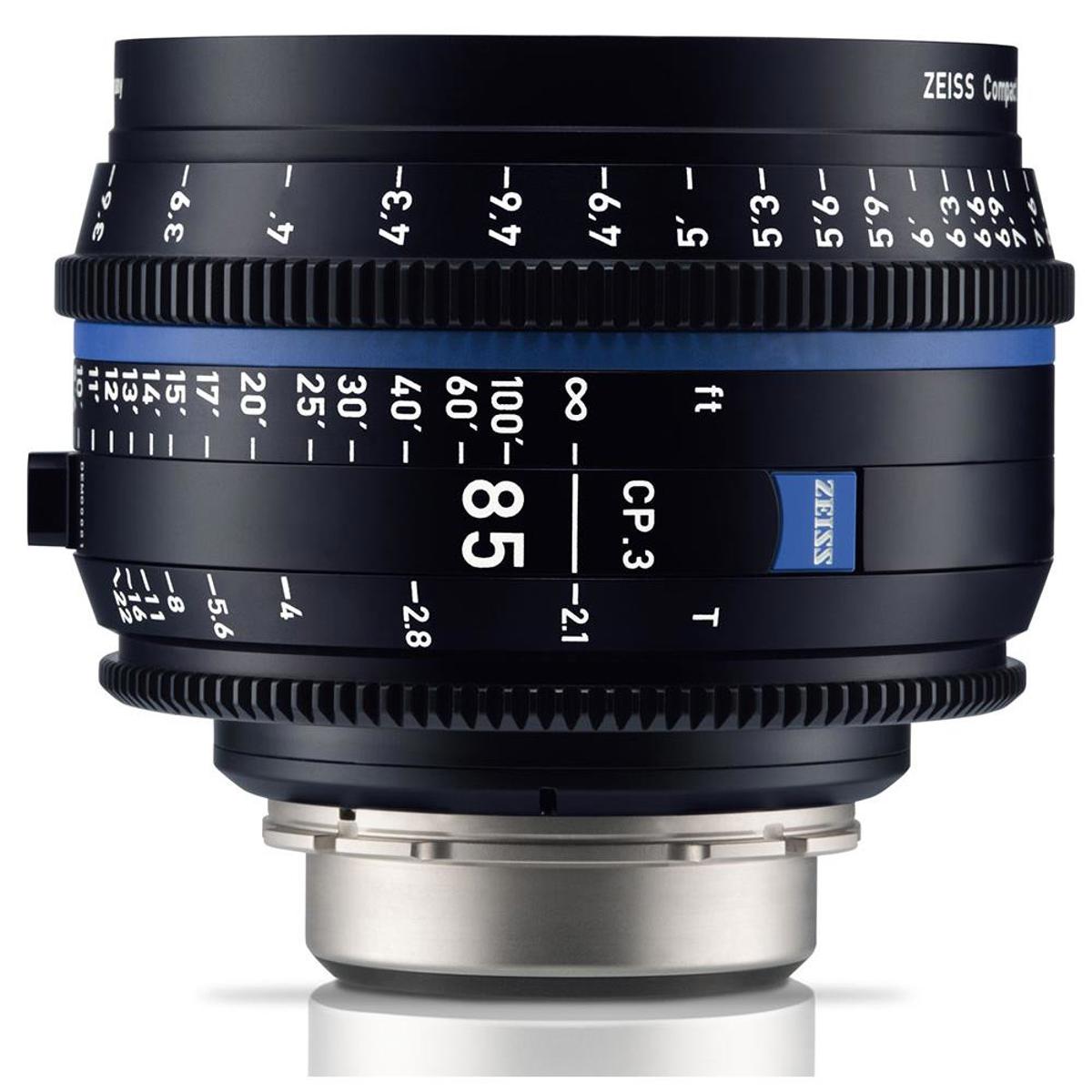 

Zeiss CP.3 85mm T2.1 Compact Prime Cine Lens for PL Mount, Meter